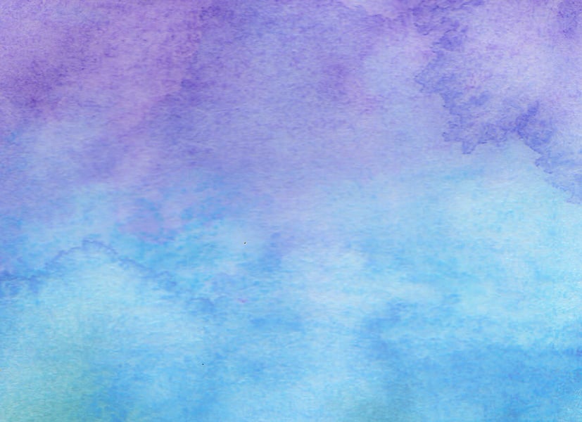 Purple and Blue watercolor background - abstract texture